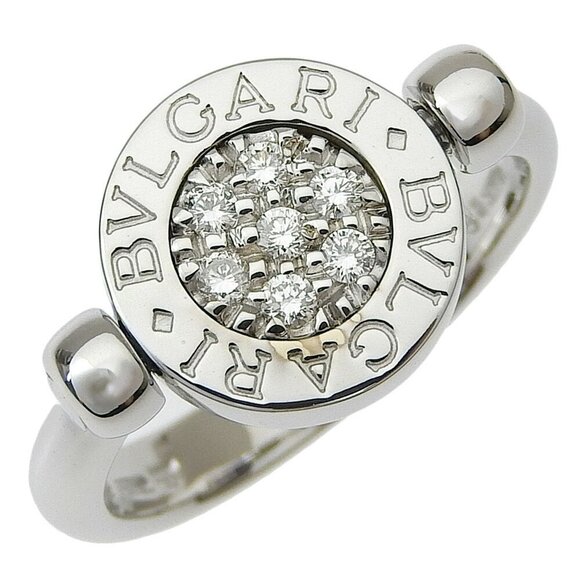 BVLGARI White Gold Diamond Ring - Picture 1 of 6